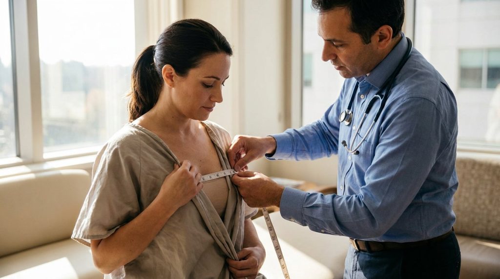 Breast Lift With Implants or Implants Alone: Signs and Scars