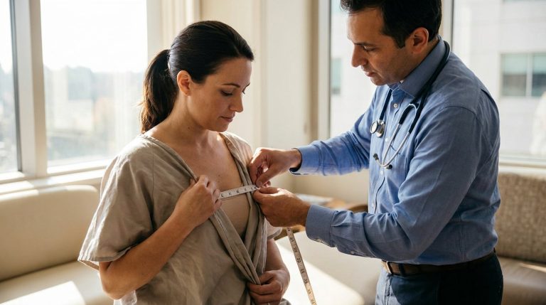 Breast Lift With Implants or Implants Alone: Signs and Scars