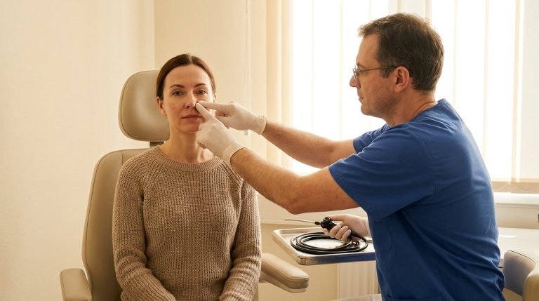 Rhinoplasty After Polyp Surgery or Nasal Collapse: Recovery